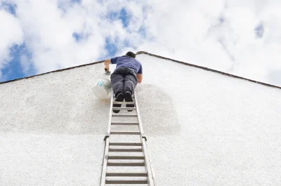 Peinture extérieure à Feuges — façades et ravalement